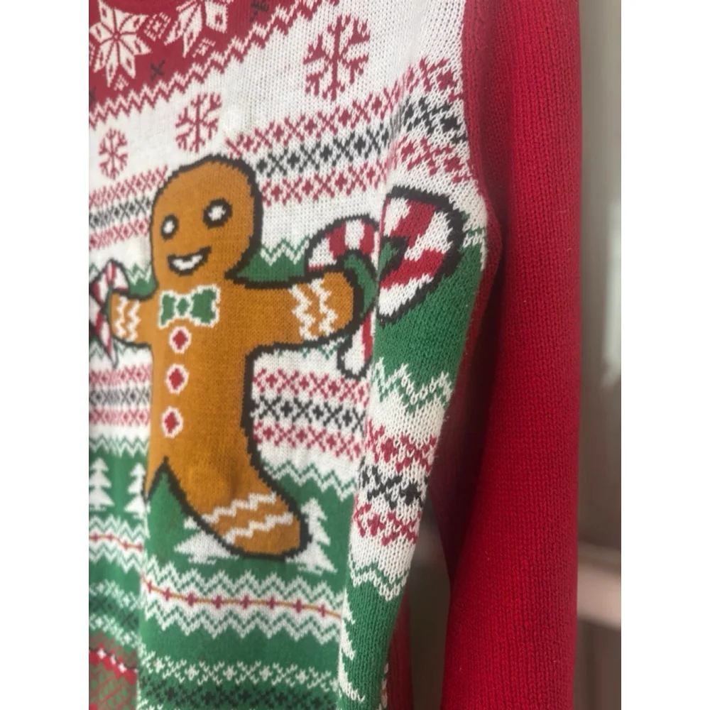 Ugly Christmas Sweater Company Unisex Adults Large Pullover Knit Party Sweater